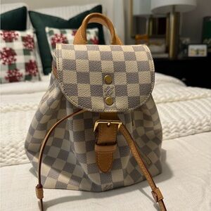 Louis Vuitton Damier Azur Sperone BB Backpack